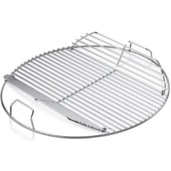 Weber OEM 21.5-Inch Chrome Plated Steel Hinged Cooking Grate